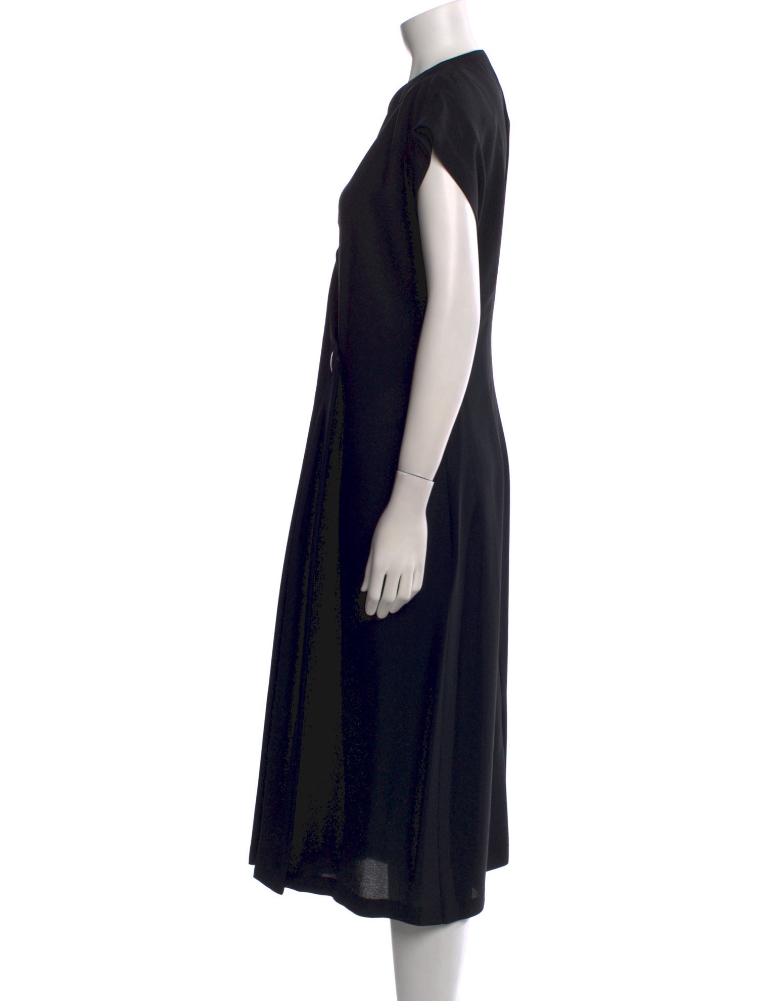 Lanvin V-Neck Long Dress