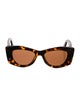 Lanvin Square Tinted Sunglasses