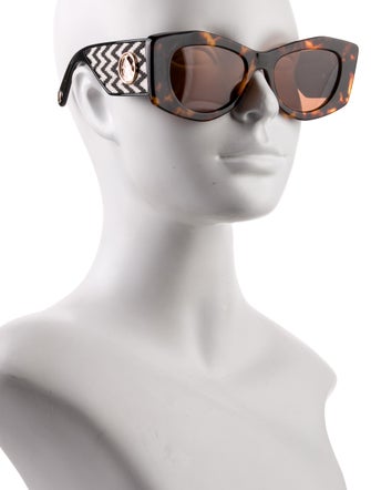 Lanvin Square Tinted Sunglasses