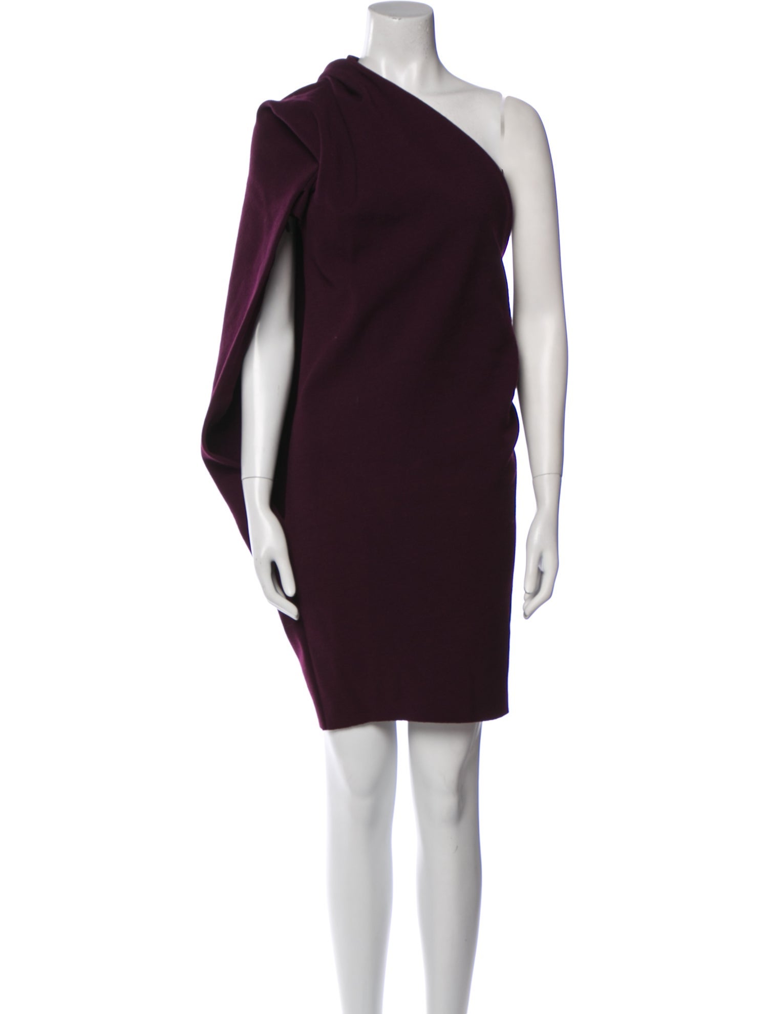 Lanvin One-Shoulder Mini Dress