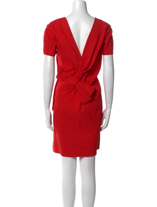 Lanvin Linen Mini Dress