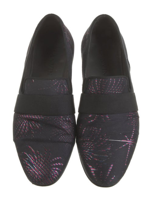 Lanvin Printed Loafers