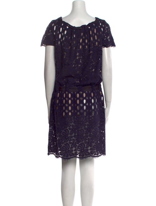 Lanvin Lace Pattern Knee-Length Dress