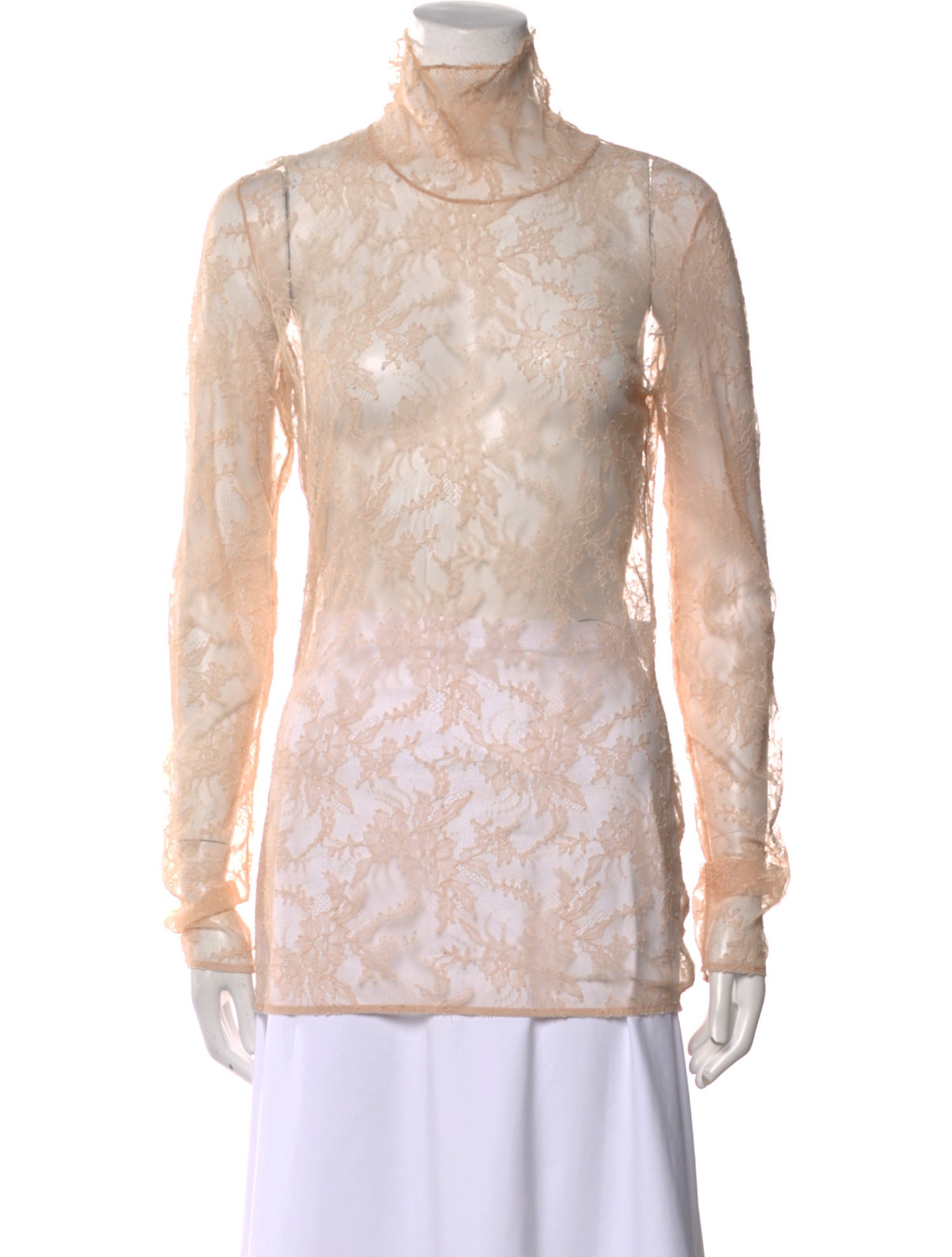Lanvin Lace Lace Pattern Blouse