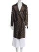 Lanvin Animal Print Coat