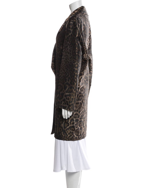 Lanvin Animal Print Coat