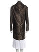 Lanvin Animal Print Coat