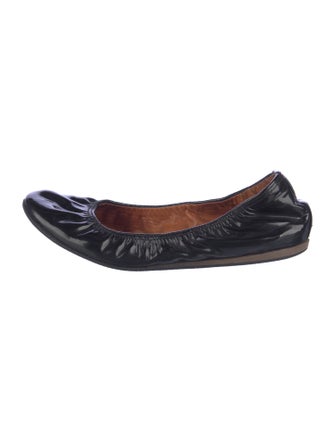 Lanvin Patent Leather Ballet Flats