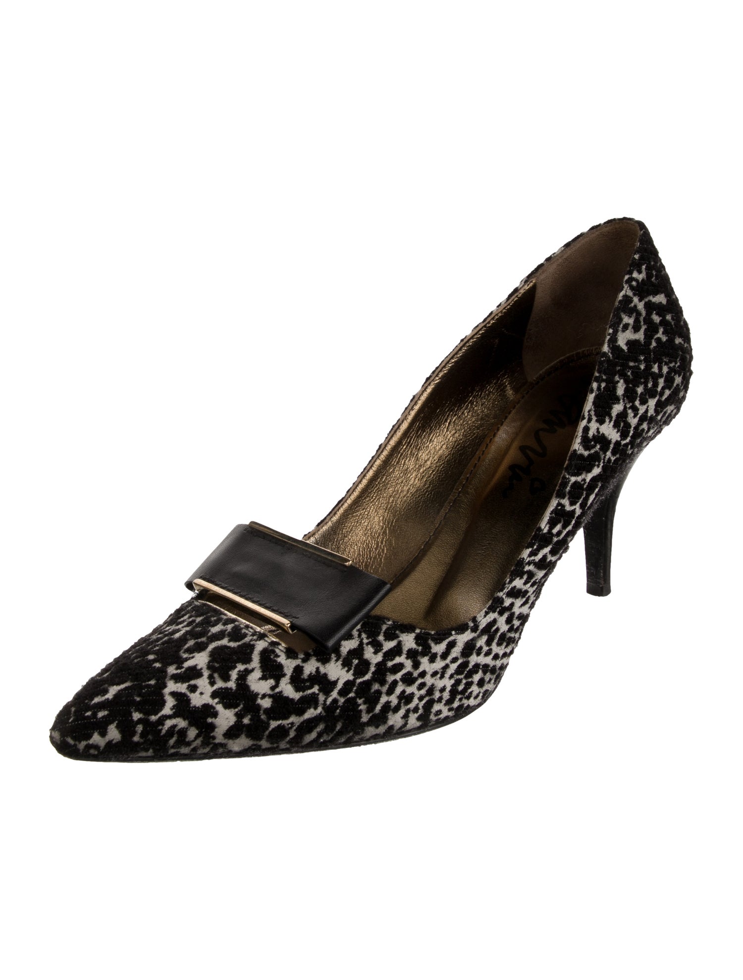 Lanvin Animal Print Pumps