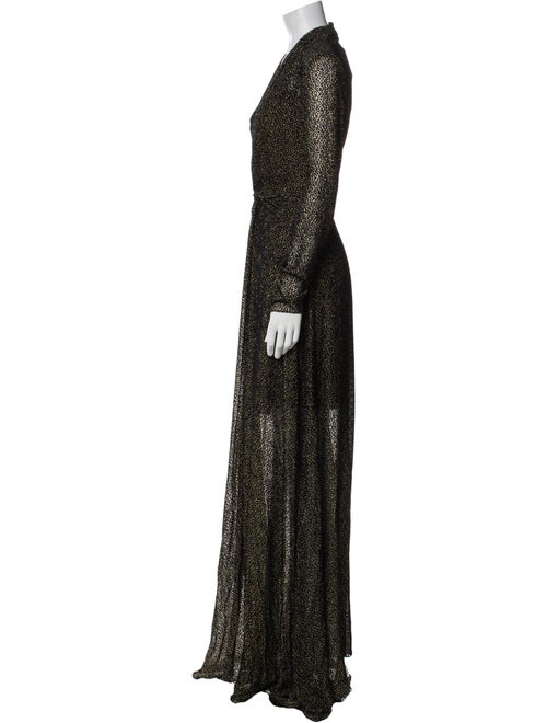 Lanvin Velvet Long Dress