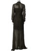 Lanvin Velvet Long Dress