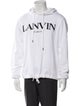 Lanvin Graphic Print Crew Neck Hoodie