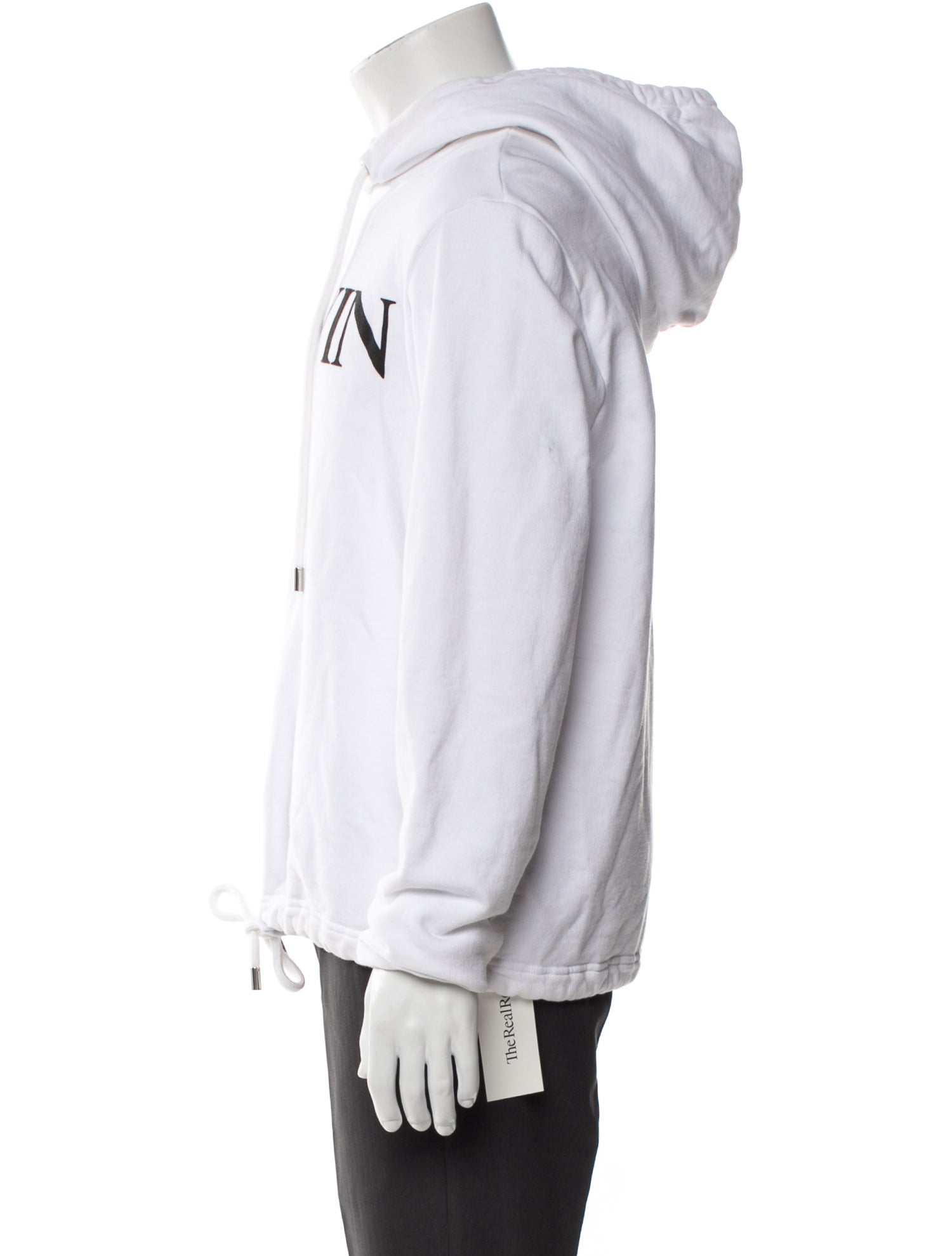 Lanvin Graphic Print Crew Neck Hoodie
