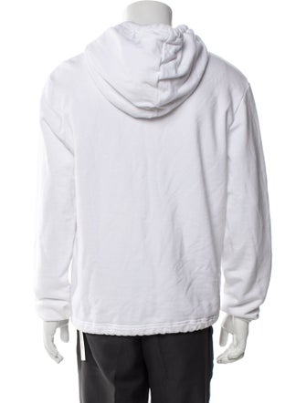 Lanvin Graphic Print Crew Neck Hoodie
