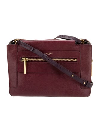 Lanvin Leather Messenger Bag