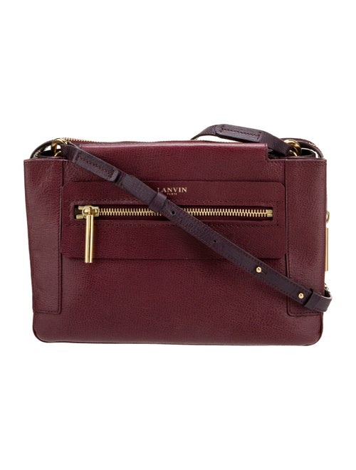 Lanvin Leather Messenger Bag
