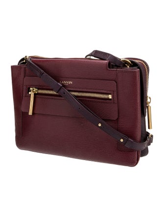 Lanvin Leather Messenger Bag