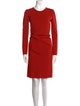 Lanvin Wool Knee-Length Dress