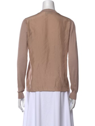 Lanvin Crew Neck Long Sleeve Sweatshirt