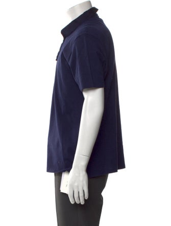 Lanvin Collar Short Sleeve Polo Shirt