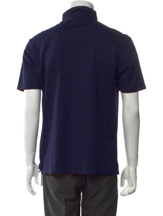 Lanvin Collar Short Sleeve Polo Shirt