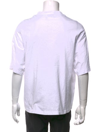 Lanvin Graphic Print Crew Neck T-Shirt