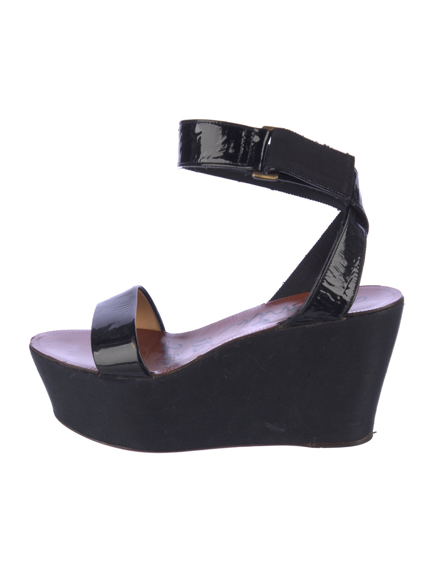 Lanvin Patent Leather Sandals