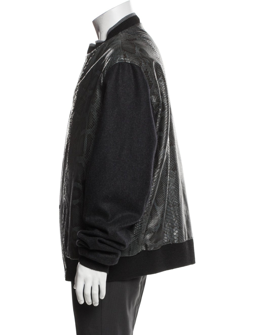 Lanvin Python Jacket Grey - image 2