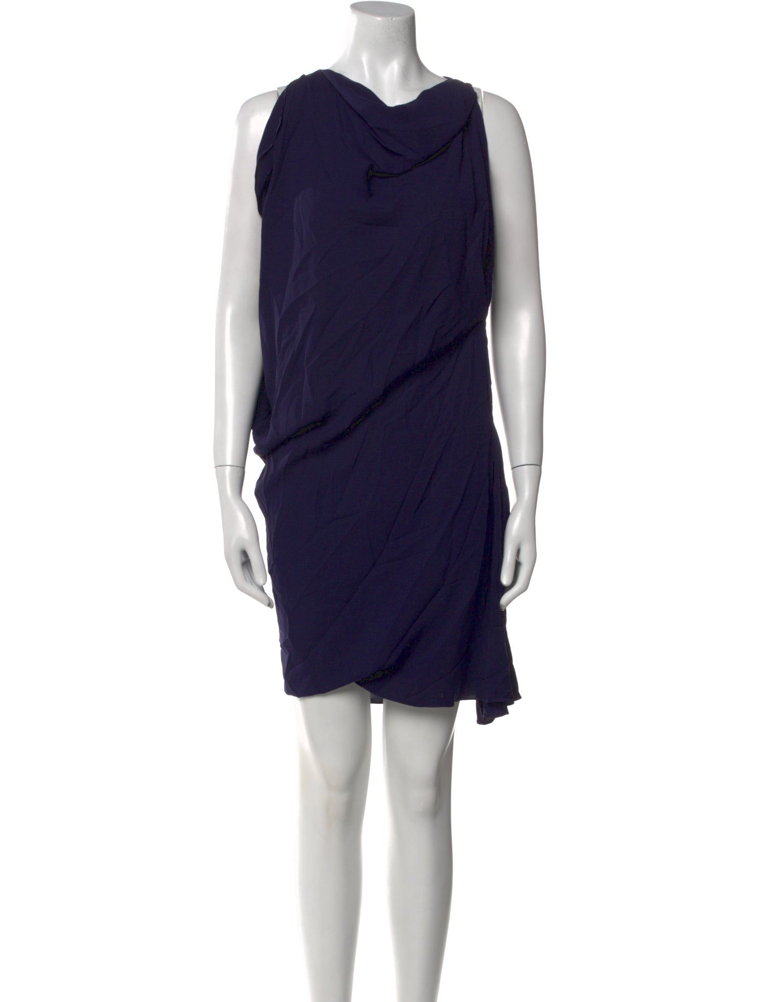 Lanvin Silk Knee-Length Dress