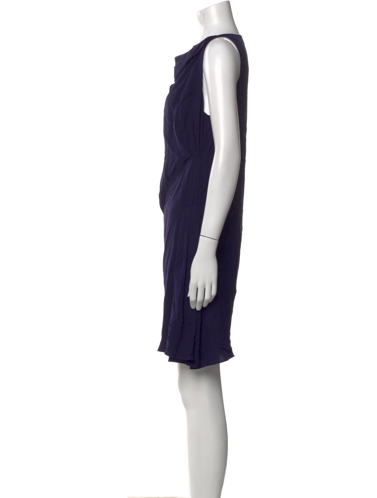 Lanvin Silk Knee-Length Dress