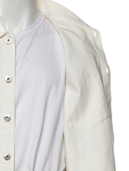 Lanvin Colorblock Pattern Long Sleeve Shirt