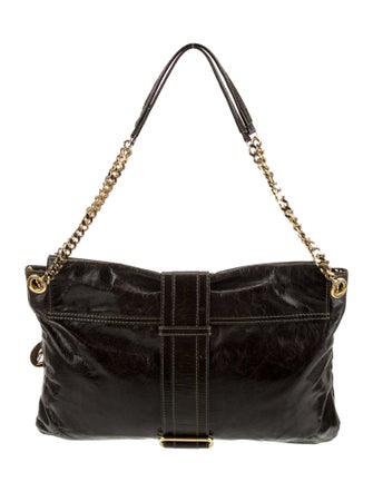 Lanvin Leather Top Handle Bag
