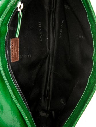 Lanvin Patent Leather Top Handle Bag