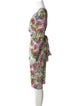 Lanvin Printed Midi Length Dress