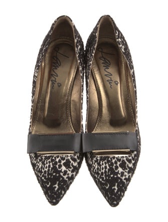 Lanvin Animal Print Pumps