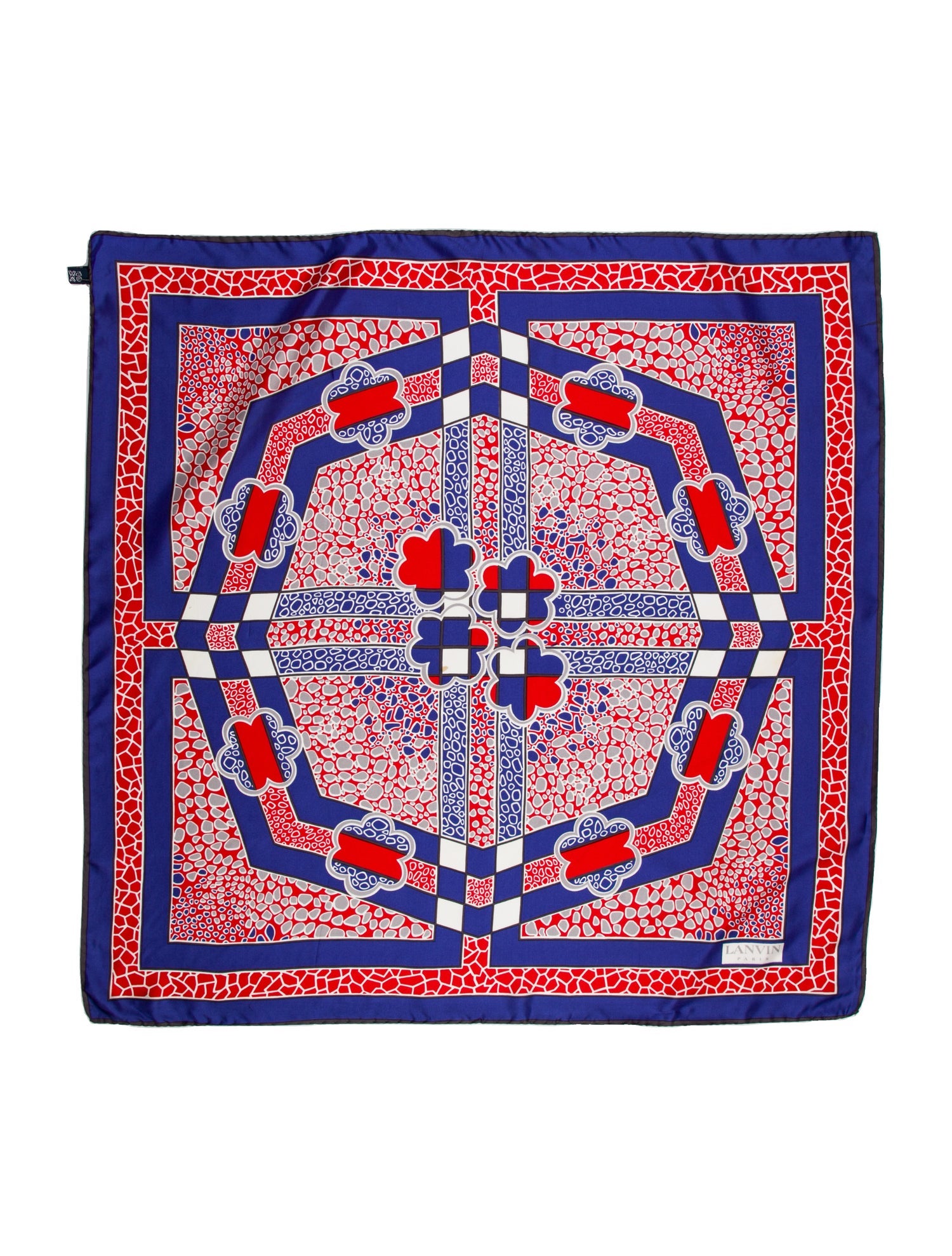 Lanvin Silk Printed Scarf