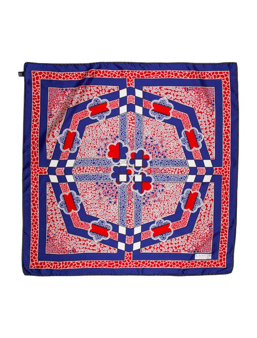 Lanvin Silk Printed Scarf