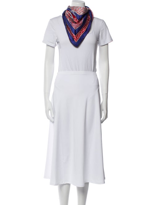 Lanvin Silk Printed Scarf