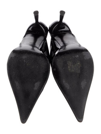 Lanvin Patent Leather Slides