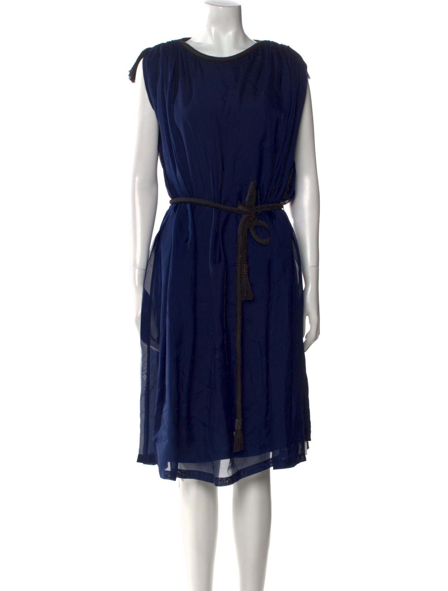 Lanvin Silk Midi Length Dress