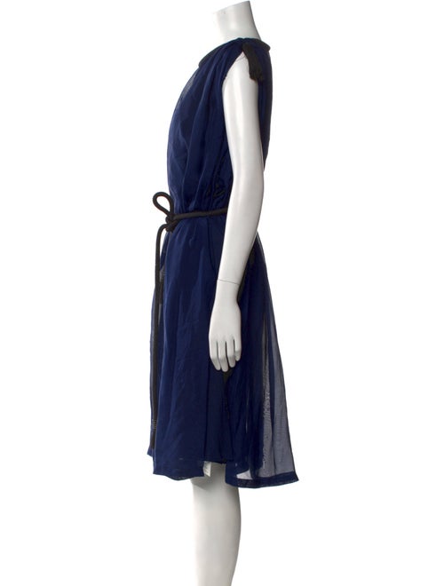 Lanvin Silk Midi Length Dress