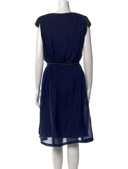 Lanvin Silk Midi Length Dress