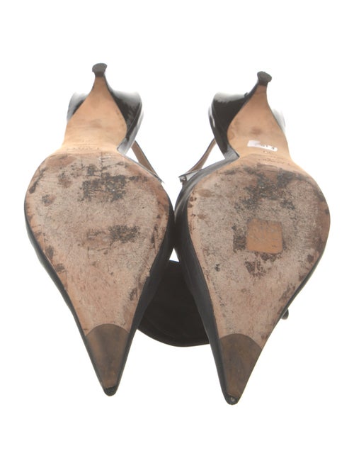Lanvin Leather Slingback Pumps