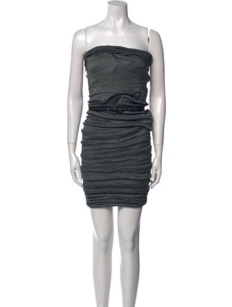 Lanvin Strapless Mini Dress