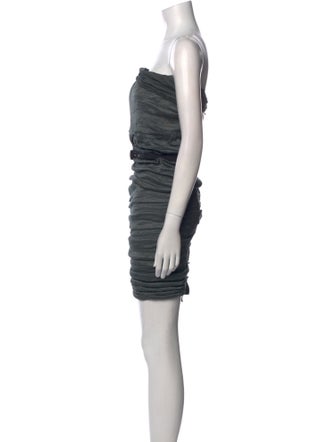 Lanvin Strapless Mini Dress