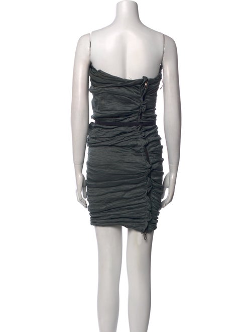 Lanvin Strapless Mini Dress