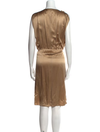 Lanvin Silk Midi Length Dress