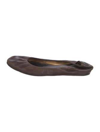 Lanvin Leather Ballet Flats