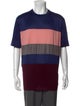 Lanvin Striped Crew Neck T-Shirt