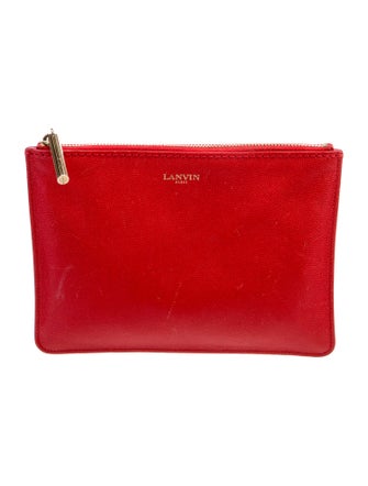 Lanvin Leather Clutch